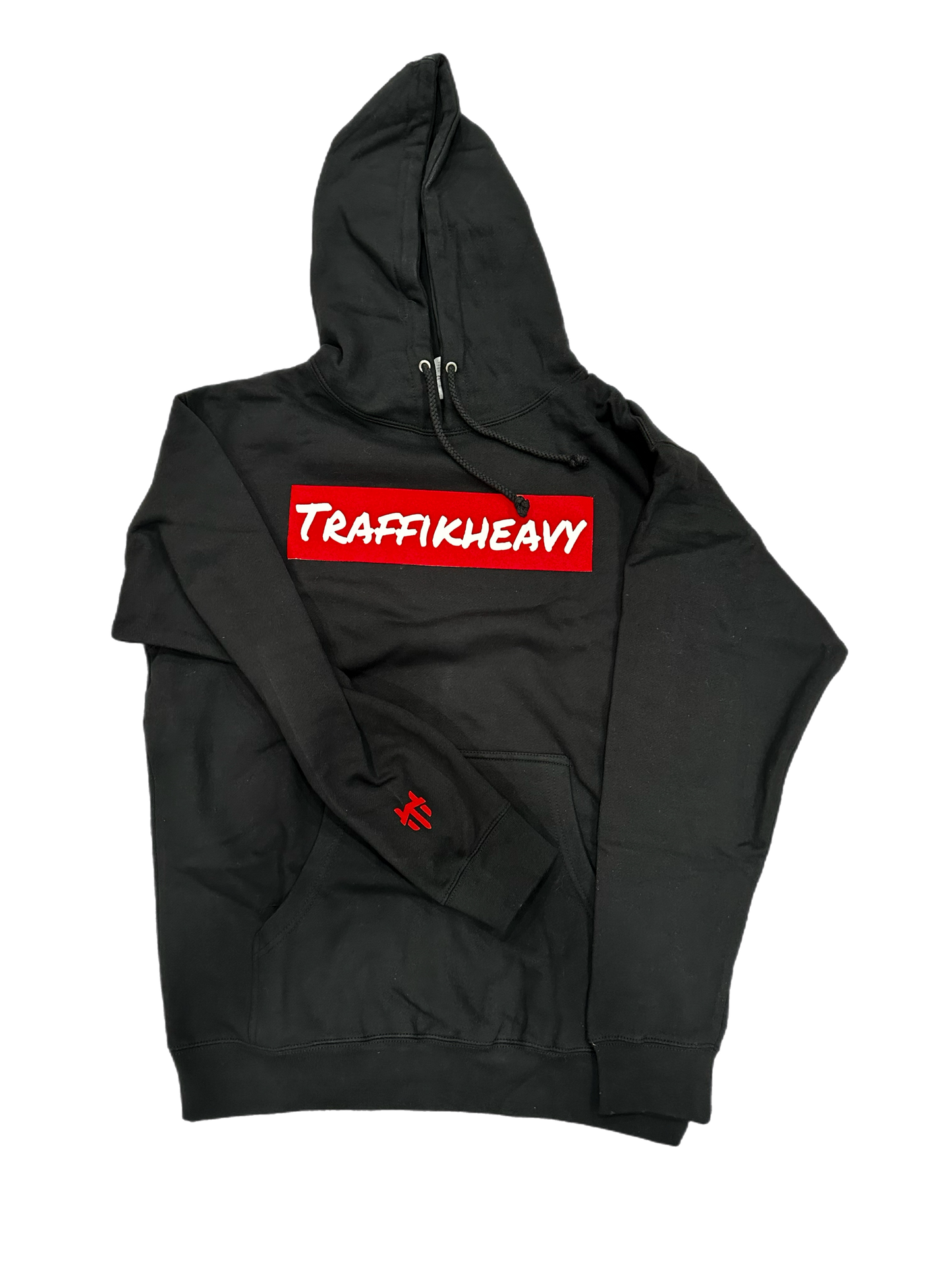 Traffikheavy Supreme Edition Hoodie (Black/Red)